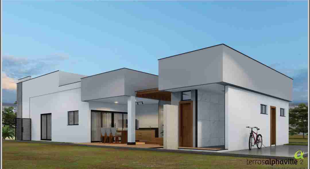 Casa 3 suítes, sala cozinha e gourmet com planejados alto padrão Alphaville II condomínio com infraestrutura completa de lazer - foto 27
