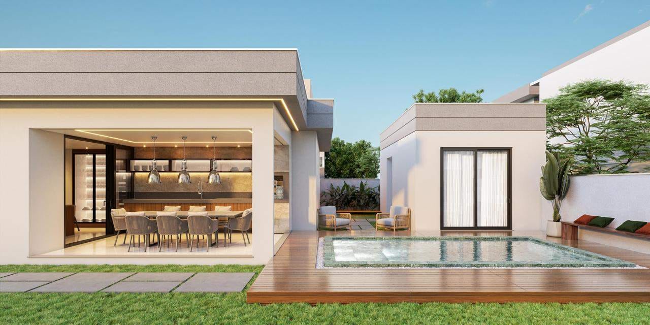Casa com 4 suítes, piscina com hidromassagem e garagem para 4 carros à venda, no Alphaville,  Vitória da Conquista, BA - foto 3