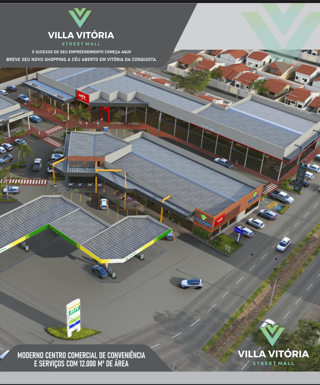Lojas comerciais com diversos tamanhos no primeiro shopping a céu aberto em Vitória da Conquista -BA - foto 3