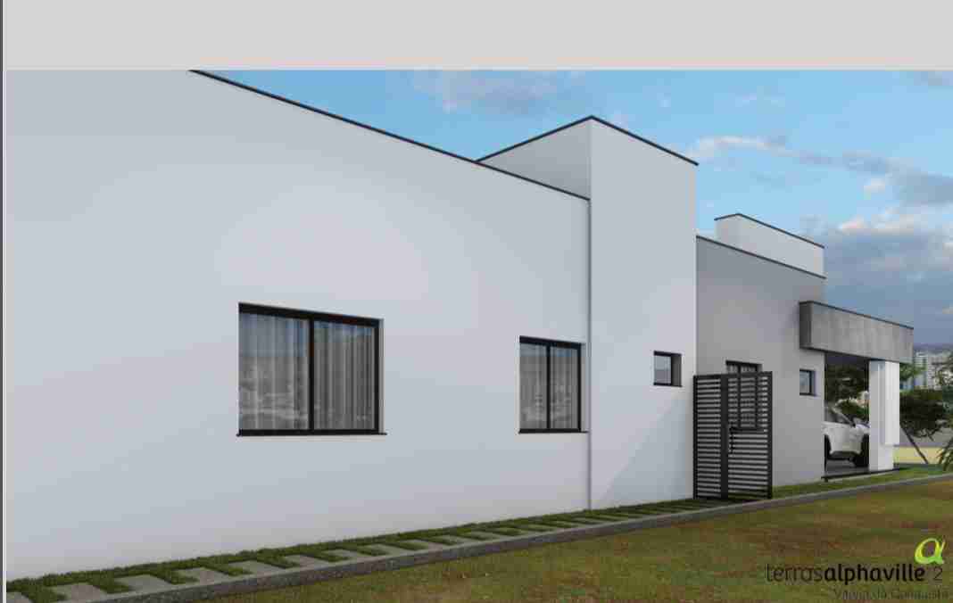 Casa 3 suítes, sala cozinha e gourmet com planejados alto padrão Alphaville II condomínio com infraestrutura completa de lazer - foto 32