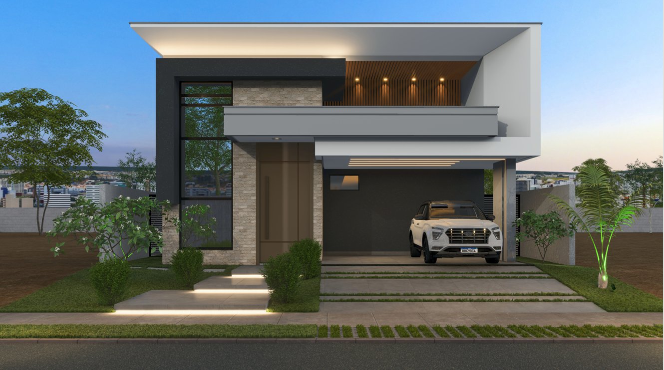 Casa de 4 quartos sendo 3 suítes  em Condomínio fechado na Alphaville com Piscina à Venda no Bairro Universidade, Vitória da Conquista BA. - foto 3