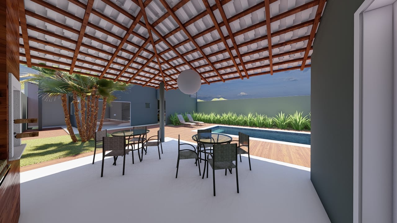 Casa duplex de 3 quartos sendo 2 suítes, piscina, espaço gourmet com churrasqueira depósito e banheiro externo à venda, Boa Vista, Vitória da Con - foto 4