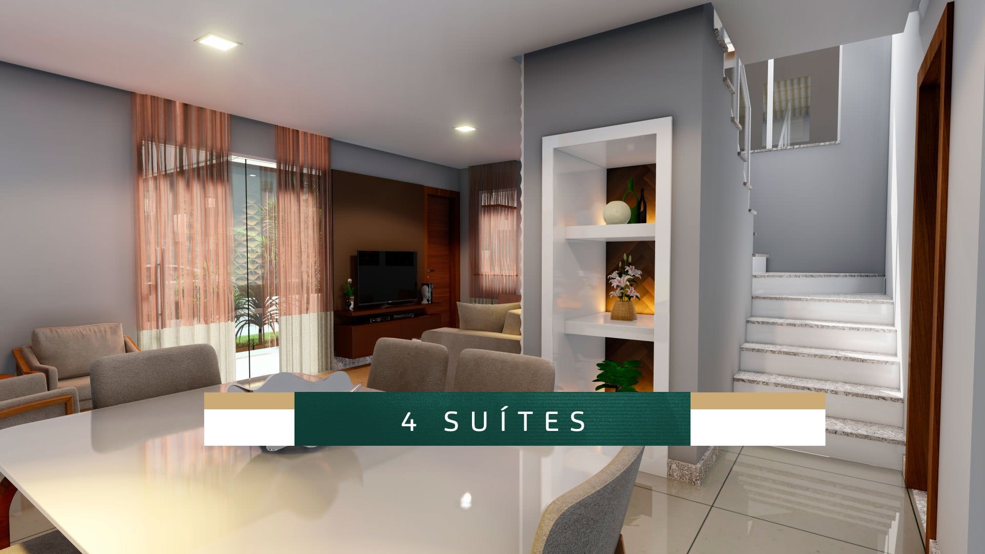 Casa 4 suítes em condomínio fechado com lazer completo,  á venda, Candeias, Vitória da Conquista, BA - foto 35