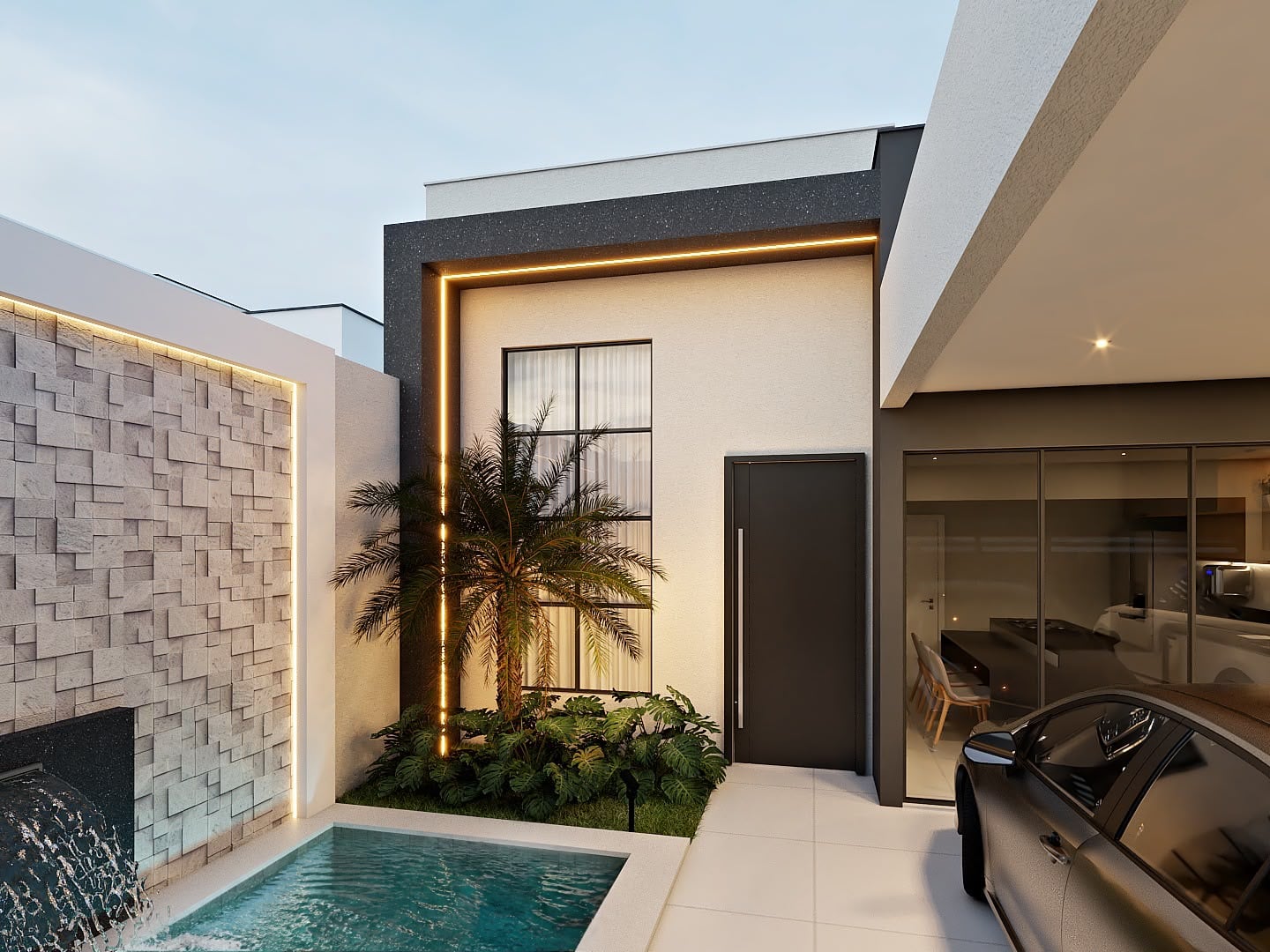 CASA DE 3/4 (2 SÚITES c/ closet) COM PISCINA E ÁREA GOURMET NO BAIRRO BOA VISTA EM VITÓRIA DA CONQUISTA-BA - foto 3