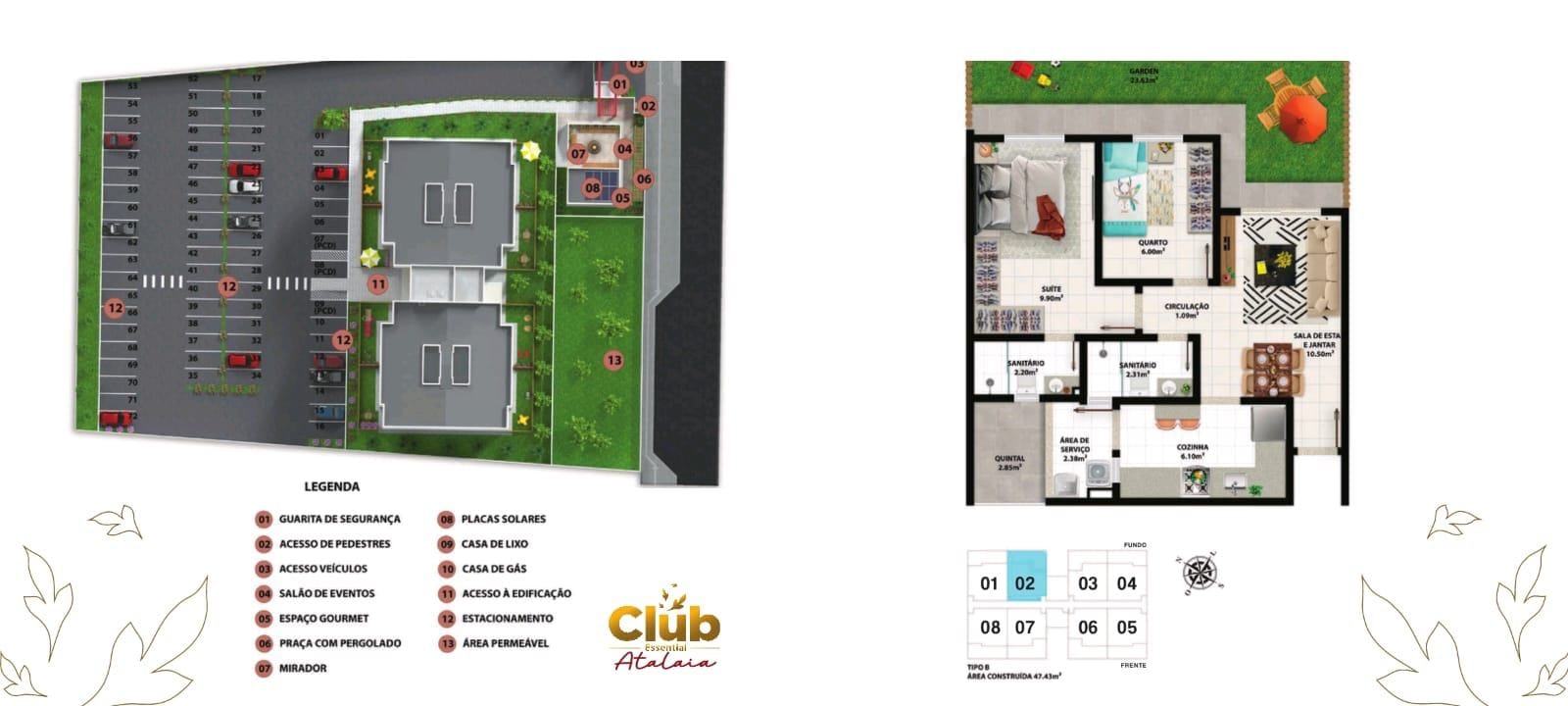 Apartamento de 2 quartos sendo 1 suíte com entrada facilitada  à venda, Primavera, Vitória da Conquista, BA - foto 5