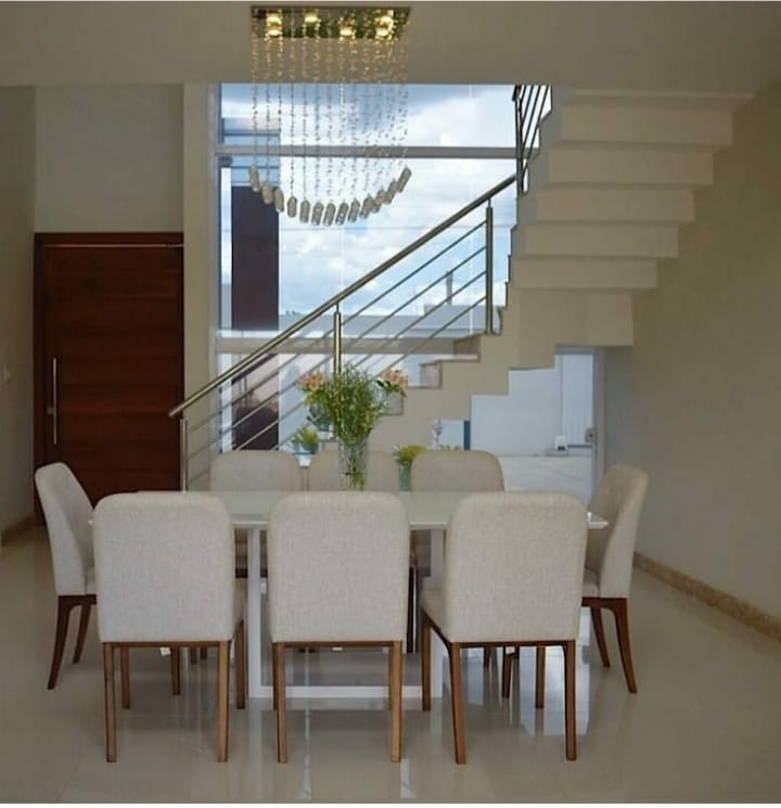 Casa com dois pavimentos , alto padrão , 3 suítes, 3 salas, piscina, área gourmet no Alto da Boa Vista em Vitória da Conquista, BA. - foto 5