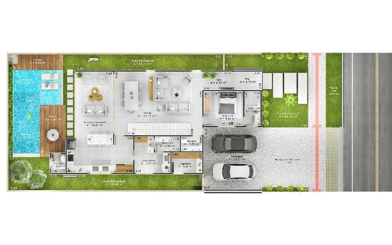 Última casa disponível para venda Casa com 4 suítes = dependência completa em condomínio fechado no Candeias, alto padrao, Candeias, Vitória da C - foto 5