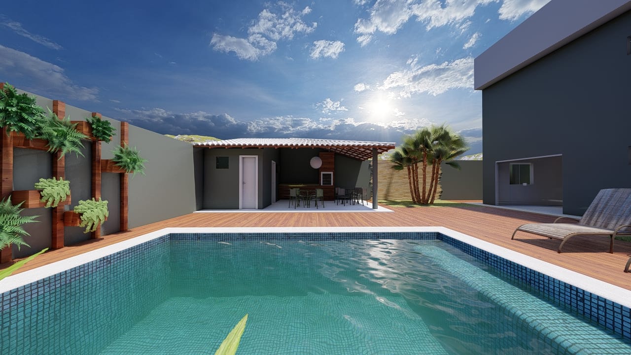 Casa duplex de 3 quartos sendo 2 suítes, piscina, espaço gourmet com churrasqueira depósito e banheiro externo à venda, Boa Vista, Vitória da Con - foto 7
