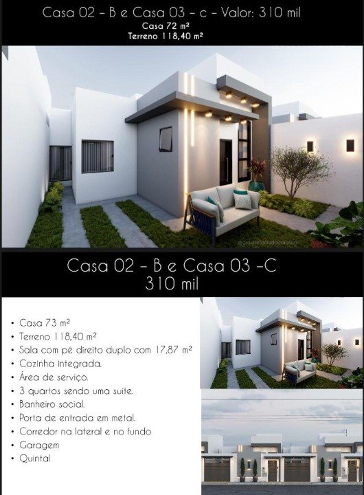 Casa nova de 3 quartos sendo 1 suíte no Terras Remanso perto do Economart  Vitória da Conquista - Ba - foto 6