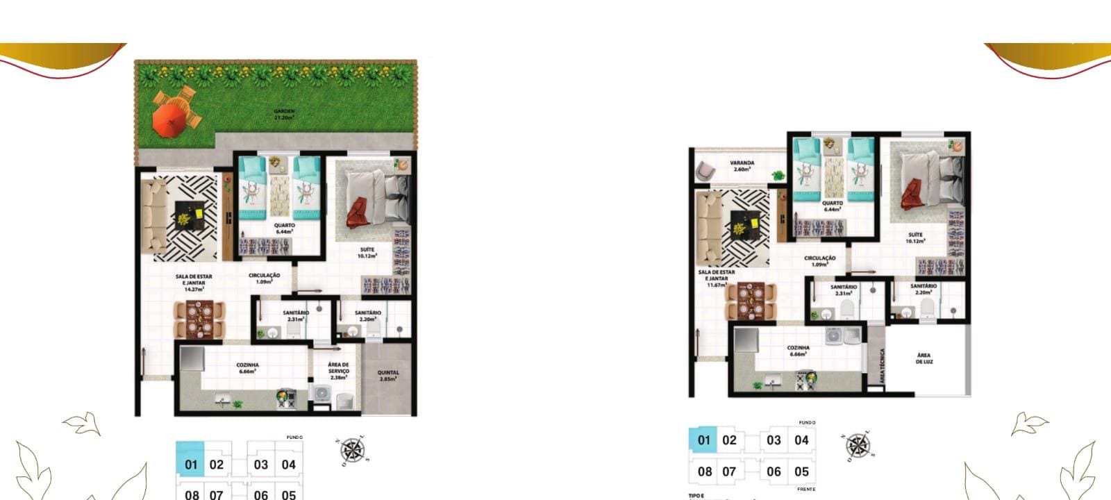 Apartamento de 2 quartos sendo 1 suíte com entrada facilitada  à venda, Primavera, Vitória da Conquista, BA - foto 7