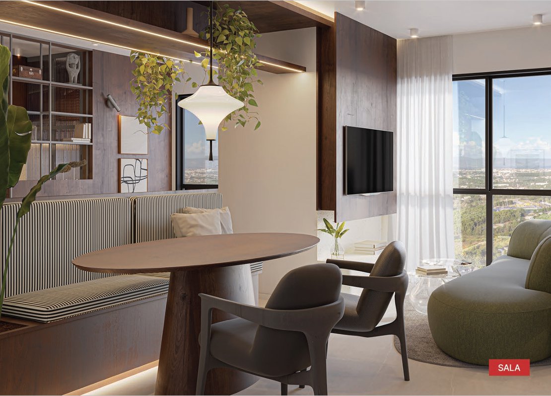 Apartamento na planta de 2 quartos reversível para 3 quartos em condomínio fechado com lazer completo no Alto da Boa Vista, Vitória da Conquista - foto 6