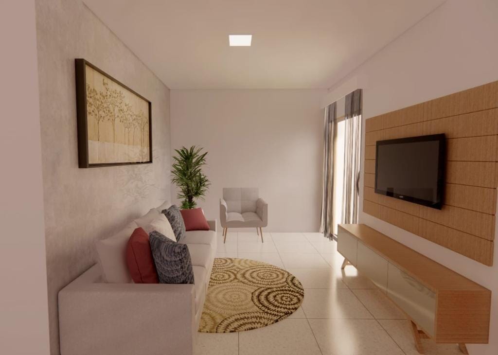Casa nova pode ser financiada à venda de 3 quartos sendo 1 suíte garagem para 2 carros, quintal, Comveima I, Vitória da Conquista - BA. - foto 8