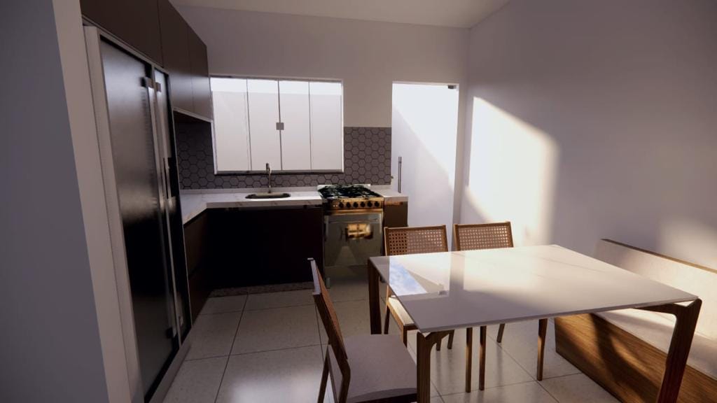 Casa nova pode ser financiada à venda de 3 quartos sendo 1 suíte garagem para 2 carros, quintal, Comveima I, Vitória da Conquista - BA. - foto 9