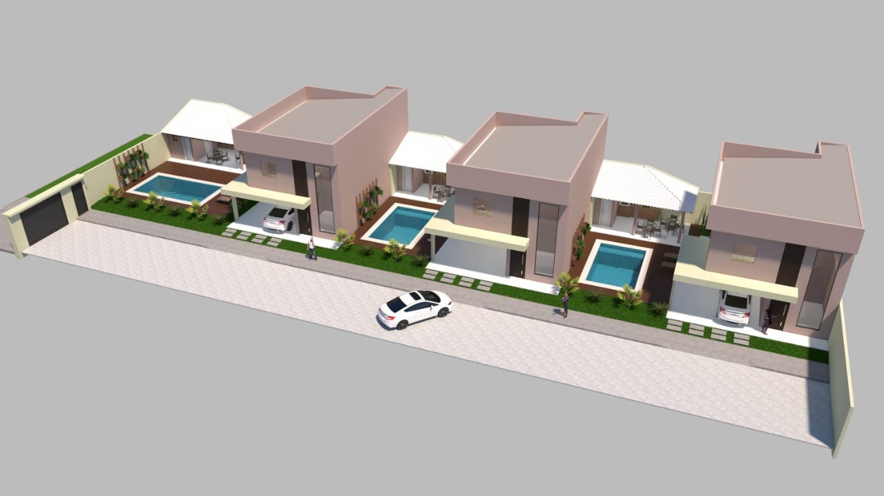 Casa duplex de 3 quartos sendo 2 suítes, piscina, espaço gourmet com churrasqueira depósito e banheiro externo à venda, Boa Vista, Vitória da Con - foto 9