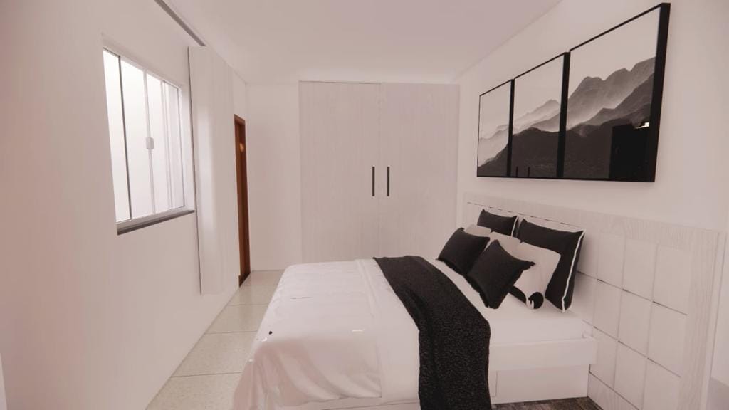 Casa nova pode ser financiada à venda de 3 quartos sendo 1 suíte garagem para 2 carros, quintal, Comveima I, Vitória da Conquista - BA. - foto 10