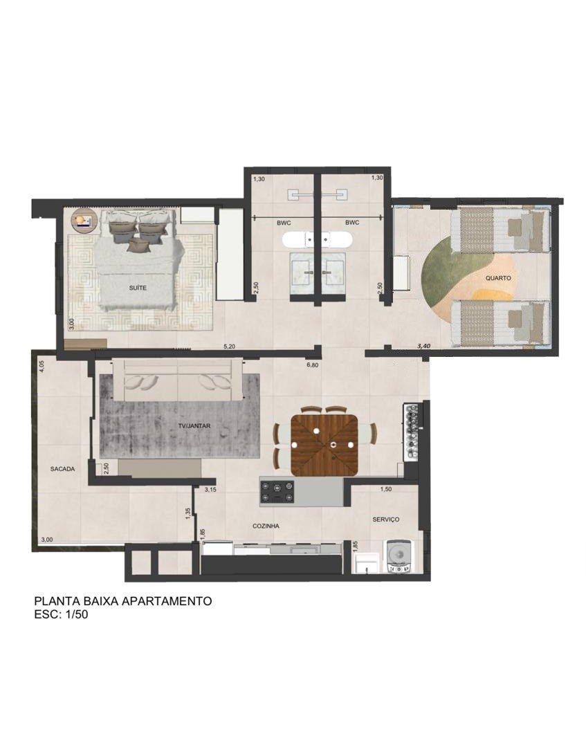 Imagens do imóveis Residencial Sette Centro