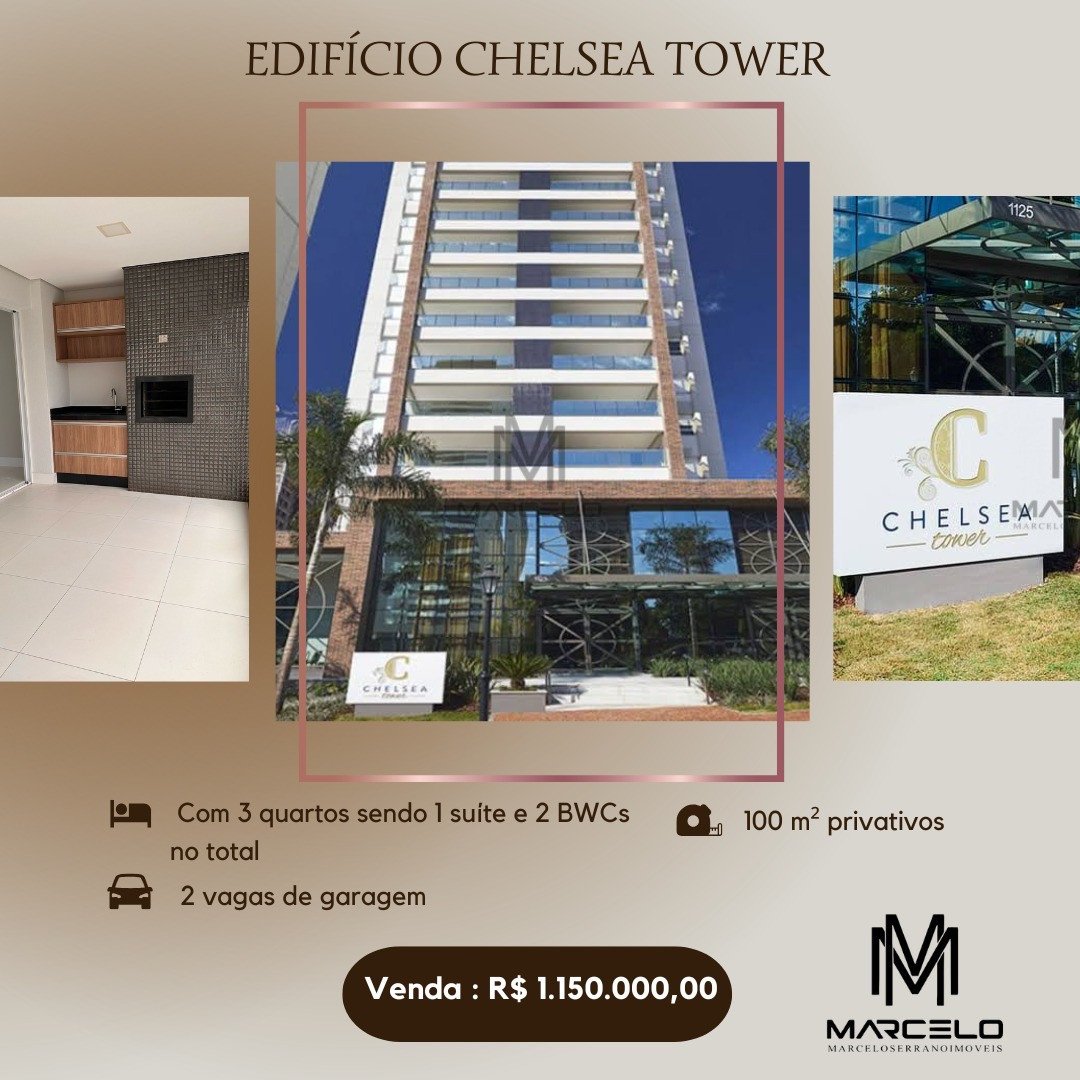 Apartamento Á Venda Edifício Chelsea Tower Londrina Imagens do imóveis Apartamento Á Venda Edifício Chelsea Tower Londrina