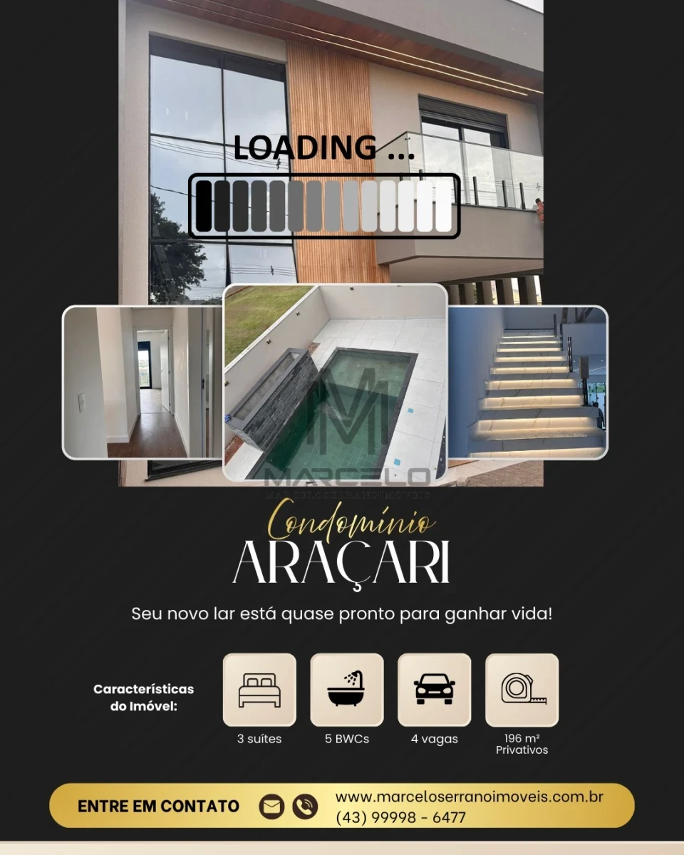 Imagens do imóveis Condomínio Parque Taua Araçari