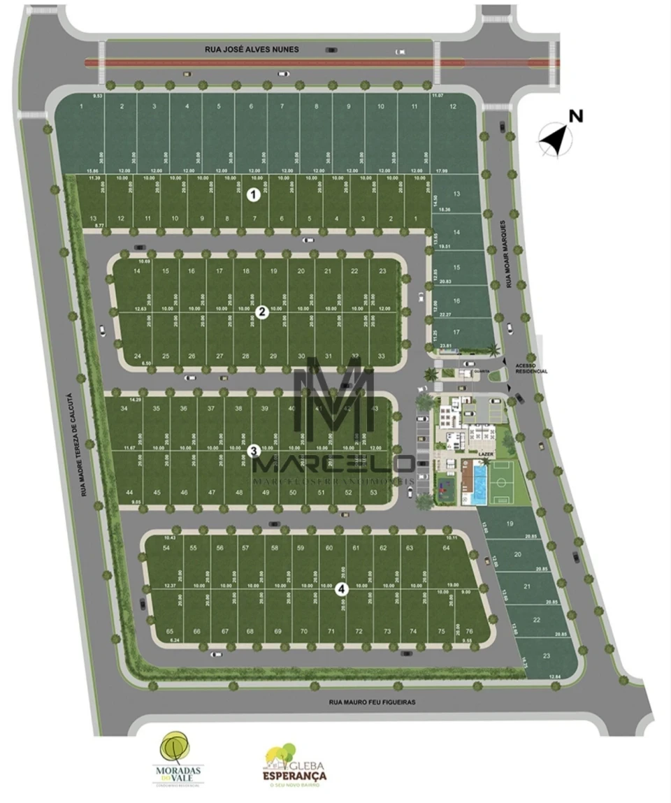 Imagens do imóveis Terreno Em Condomínio À Venda Condomínio Residencial Moradas Do Vale Londrina