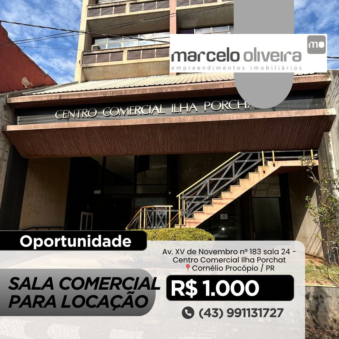 Imagens do imóveis SALA COMERCIAL ILHA PORCHAT