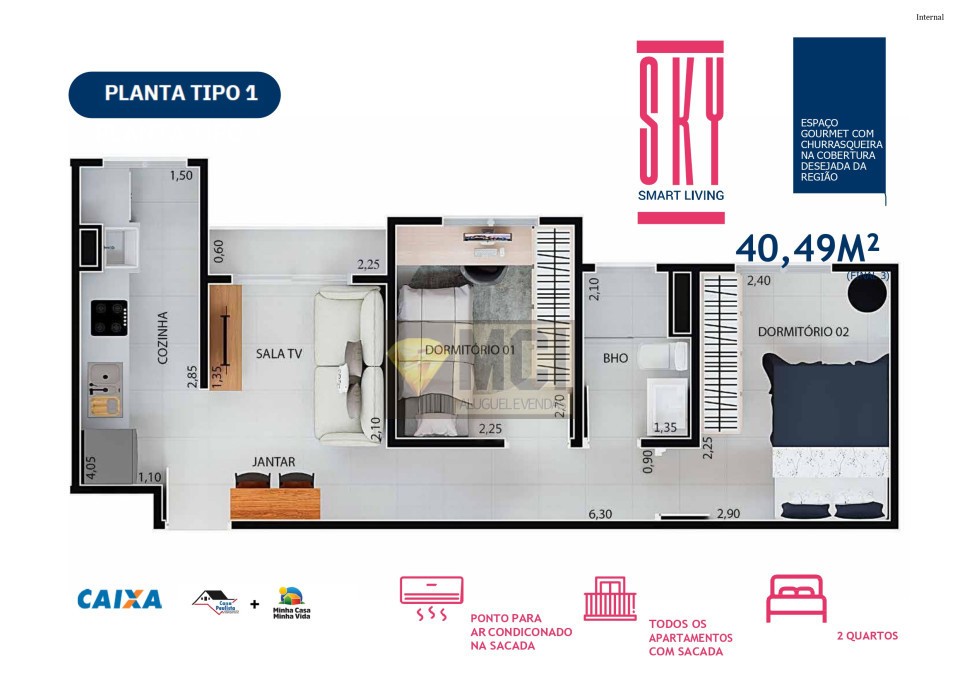 Imagens do imóveis SKY SMART LIVING