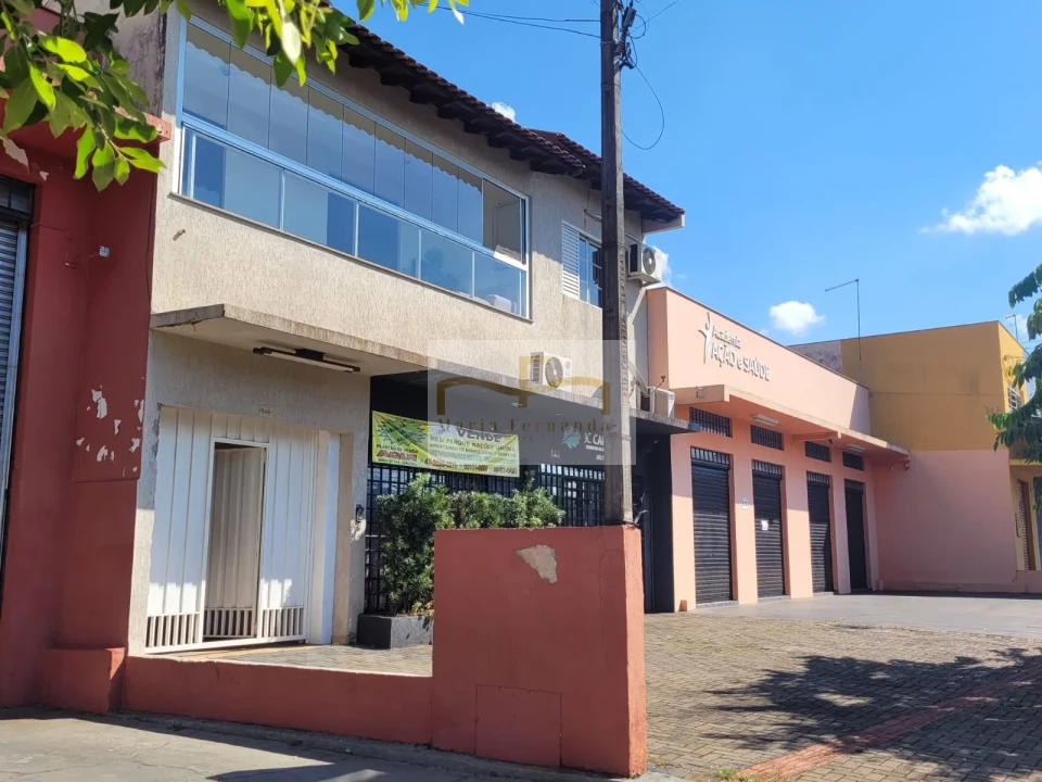 Imagens do imóveis sobrado com fins comerciais e residencial
