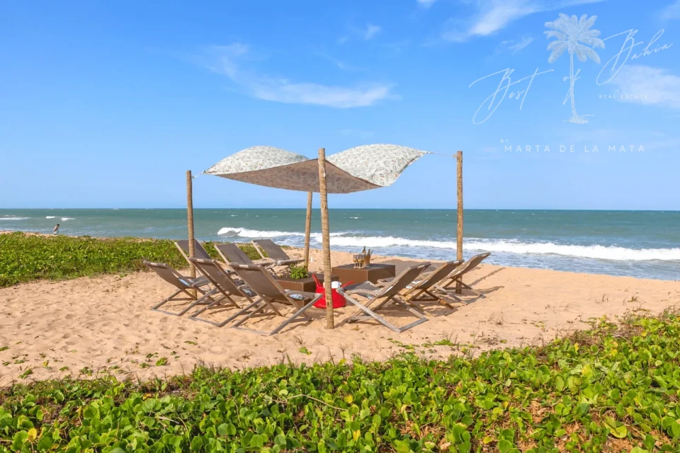 Imagens do imóveis CASA PÉ NA AREIA EM TRANCOSO COM 8 QUARTOS  PARA ATÉ 16 PESSOAS