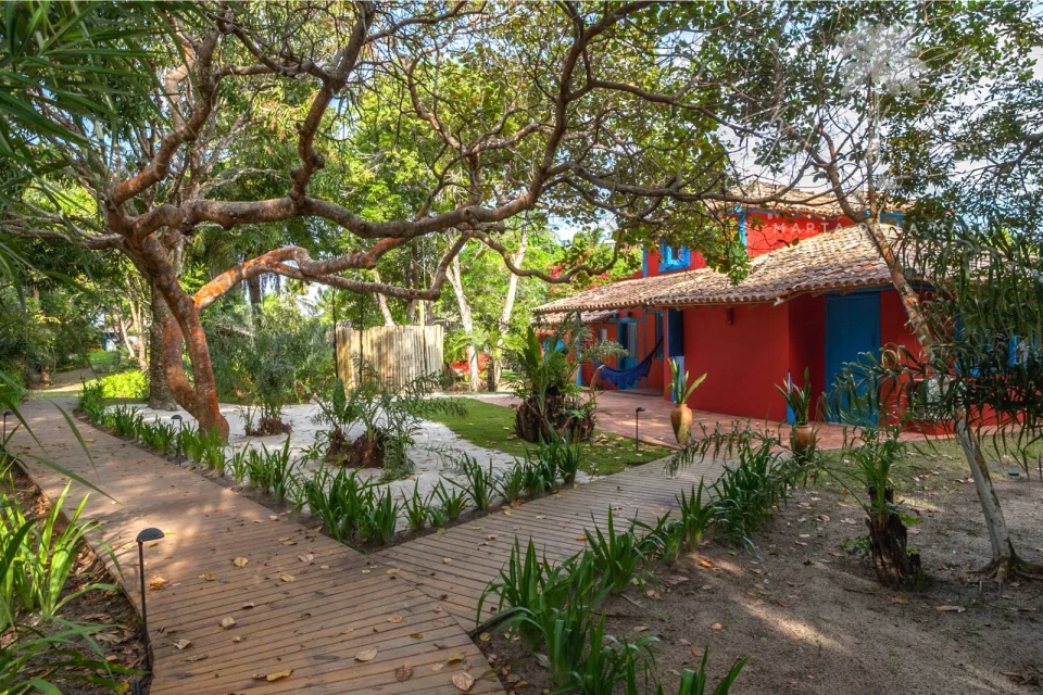 Imagens do imóveis CASA PÉ NA AREIA EM TRANCOSO COM 8 QUARTOS  PARA ATÉ 16 PESSOAS