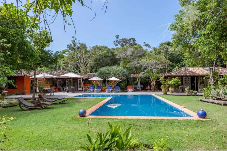 Imagens do imóveis CASA PÉ NA AREIA EM TRANCOSO COM 8 QUARTOS  PARA ATÉ 16 PESSOAS