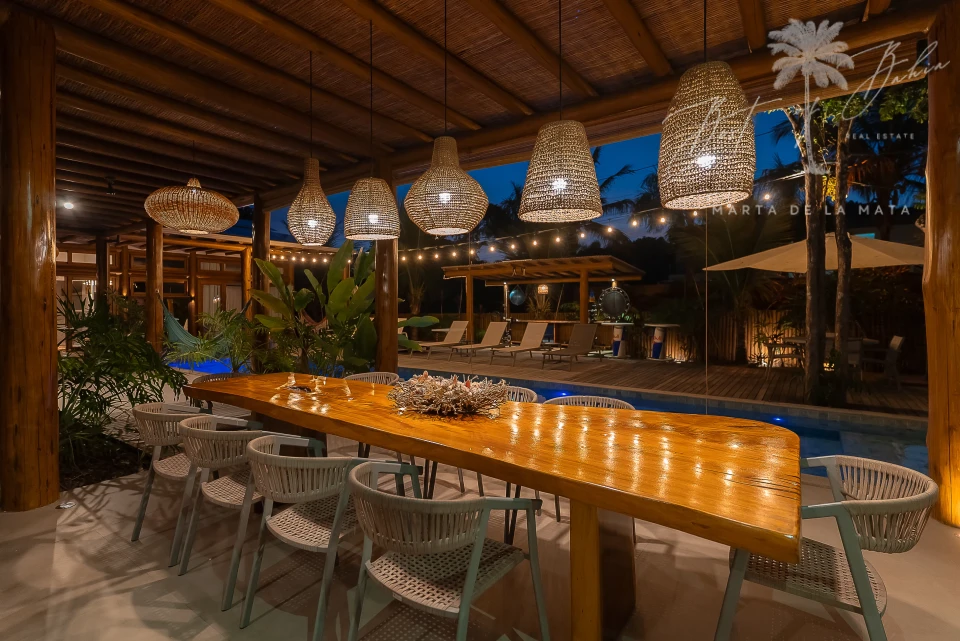 Imagens do imóveis CASA IPÊ DOURADO,  REFÚGIO  EXCLUSIVO COM 7 SUÍTES EM TRANCOSO.