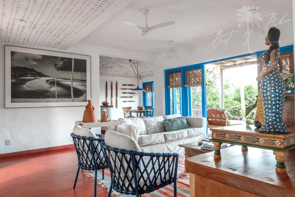 Imagens do imóveis CASA PÉ NA AREIA EM TRANCOSO COM 8 QUARTOS  PARA ATÉ 16 PESSOAS