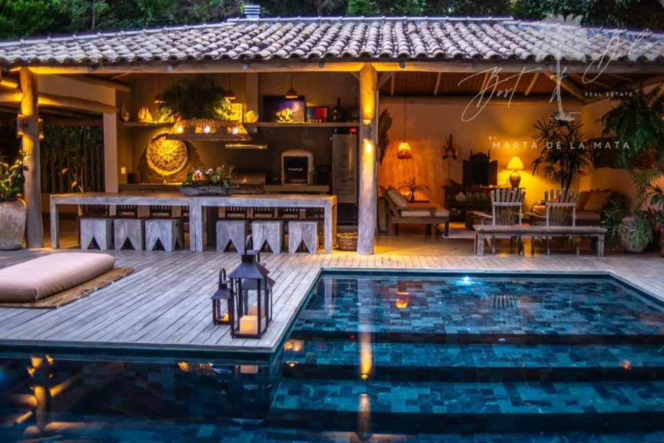 Imagens do imóveis CASA TUCANO: PARAÍSO RÚSTICO CHIC COM 4 SUÍTES EM TRANCOSO