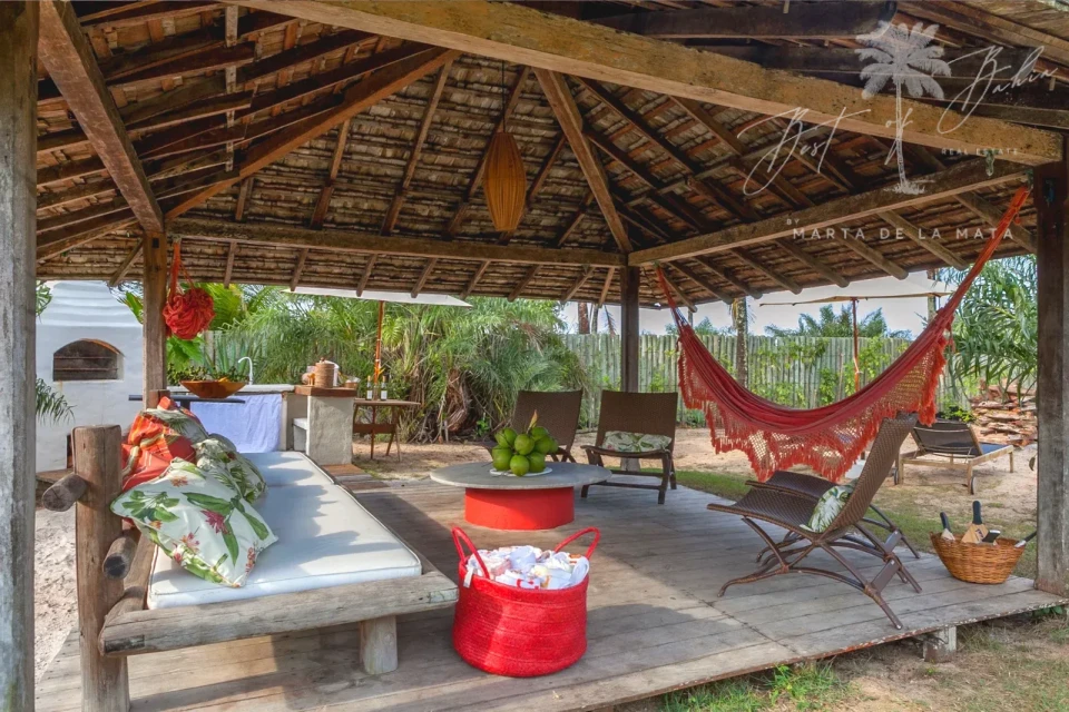 Imagens do imóveis CASA PÉ NA AREIA EM TRANCOSO COM 8 QUARTOS  PARA ATÉ 16 PESSOAS