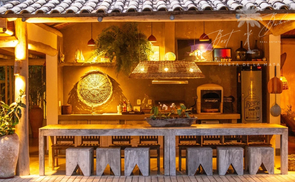 Imagens do imóveis CASA TUCANO: PARAÍSO RÚSTICO CHIC COM 4 SUÍTES EM TRANCOSO