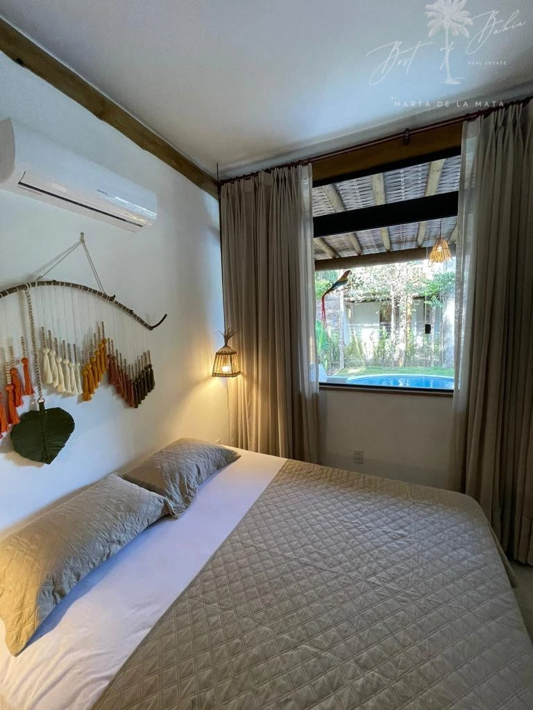 Imagens do imóveis ALUGA-SE VILLA BOA PAZ – 2 SUÍTES E 1  QUARTO, PISCINA E ÁREA GOURMET EM ARRAIAL D’AJUDA