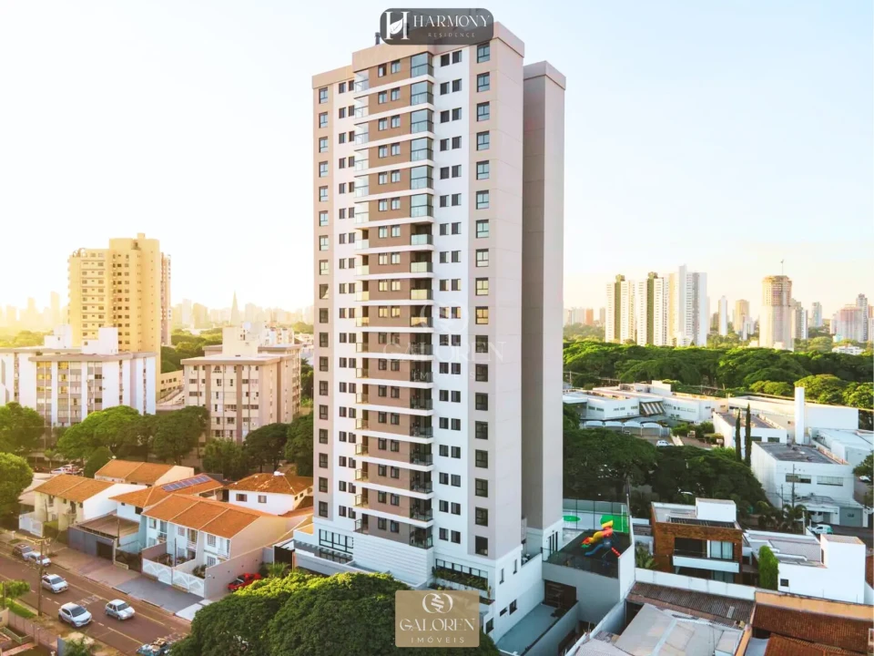 Imagens do imóveis Harmony Residence | 3Q sendo 1 Suite | 1 vaga | 80 m2 priv. | 171 m2 | Av Cerro Azul - Maringá PR