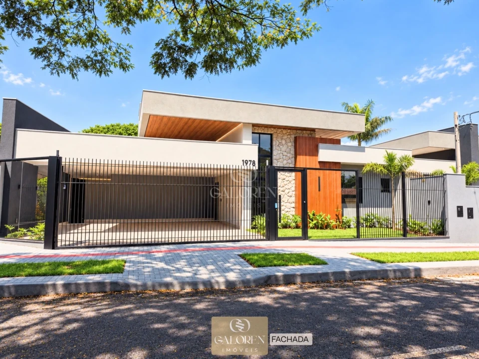 Imagens do imóveis CASA NOVA | 3 Suites | 197 m2 | Rua das Camélias | Jd Iguaçu - Maringá - Pr