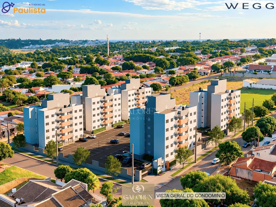 Imagens do imóveis Apartamento 2Q | 52 m2 | MCMV |  Entrada em 48x | Pronto em Junho/2028 | Jd Paulista - Maringá - PR