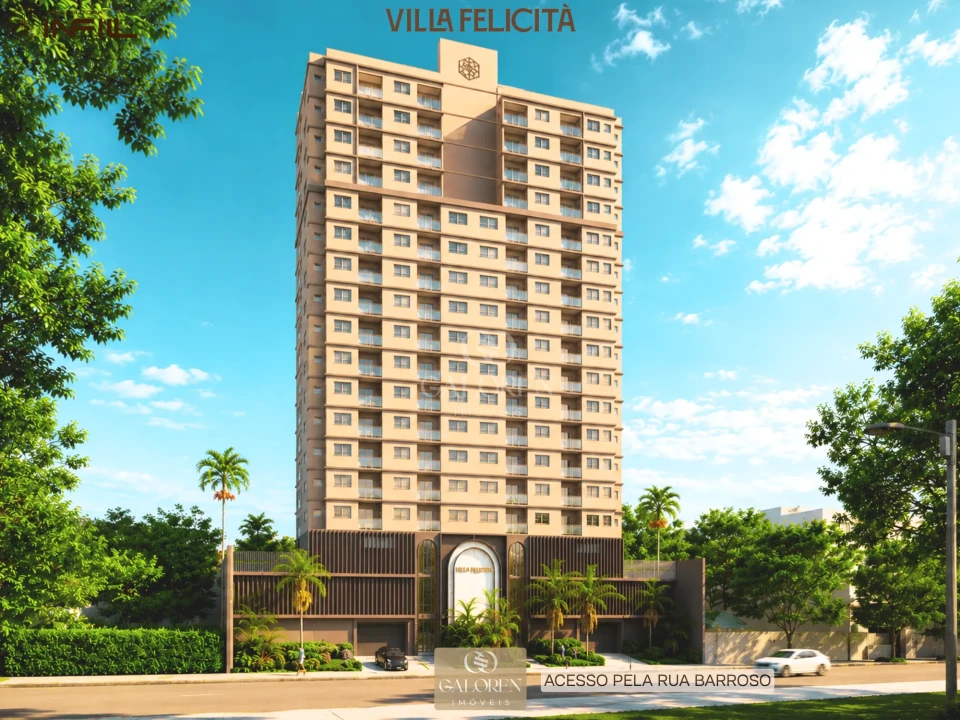 VILLA FELICITÀ | Apartamentos 2Q, 3Q com 1 suite e Studios 1Q com suite na Zona 03 | AIRBNB | Lançamento