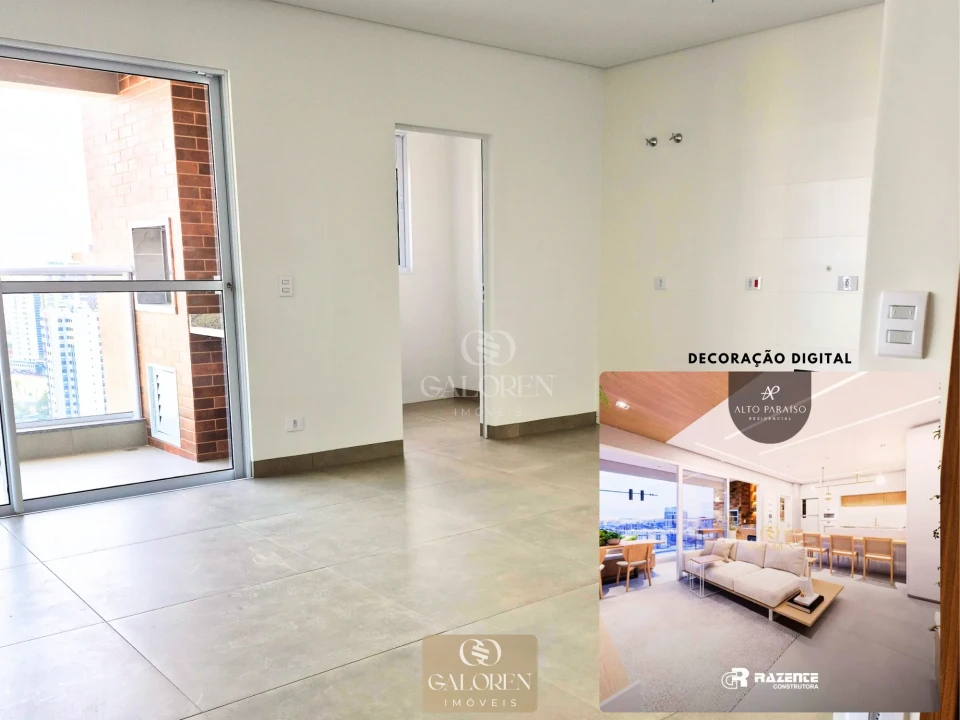 Ap. 3 Q. sendo 1 Suíte e 2 Vagas na Zona 7 | Alto Paraíso Residencial  Maringá
