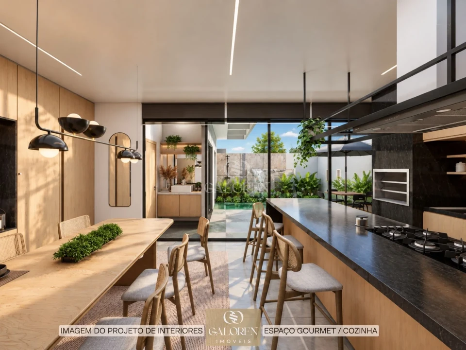 Imagens do imóveis CASA NOVA ALTO PADRÃO | 185 m2 | 3 Suites | Piscina | Jd Guaporé Maringá - PR