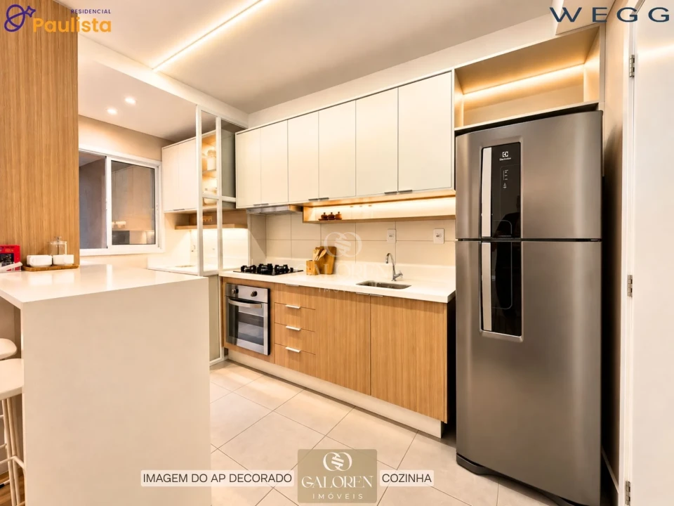 Imagens do imóveis Apartamento 2Q | 52 m2 | MCMV |  Entrada em 48x | Pronto em Junho/2028 | Jd Paulista - Maringá - PR