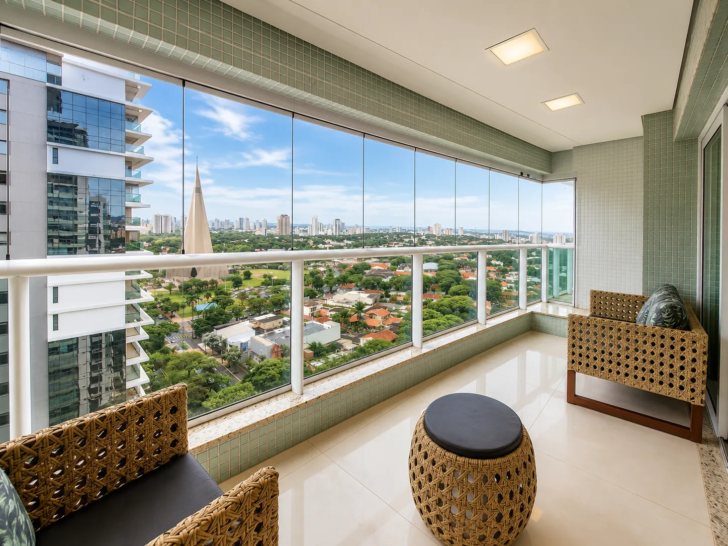 Apartamento 124 m² Privativos | 3 Suítes | Sacada Gourmet | 2 Vagas | Zona 01