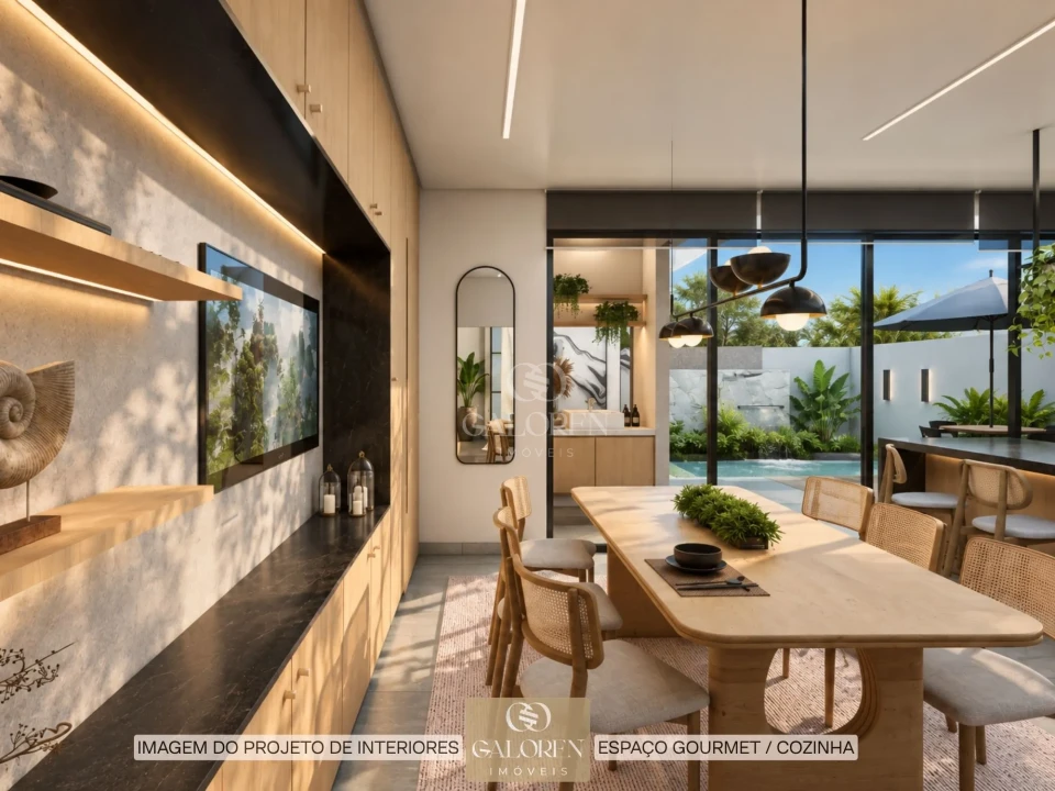 Imagens do imóveis CASA NOVA ALTO PADRÃO | 185 m2 | 3 Suites | Piscina | Jd Guaporé Maringá - PR