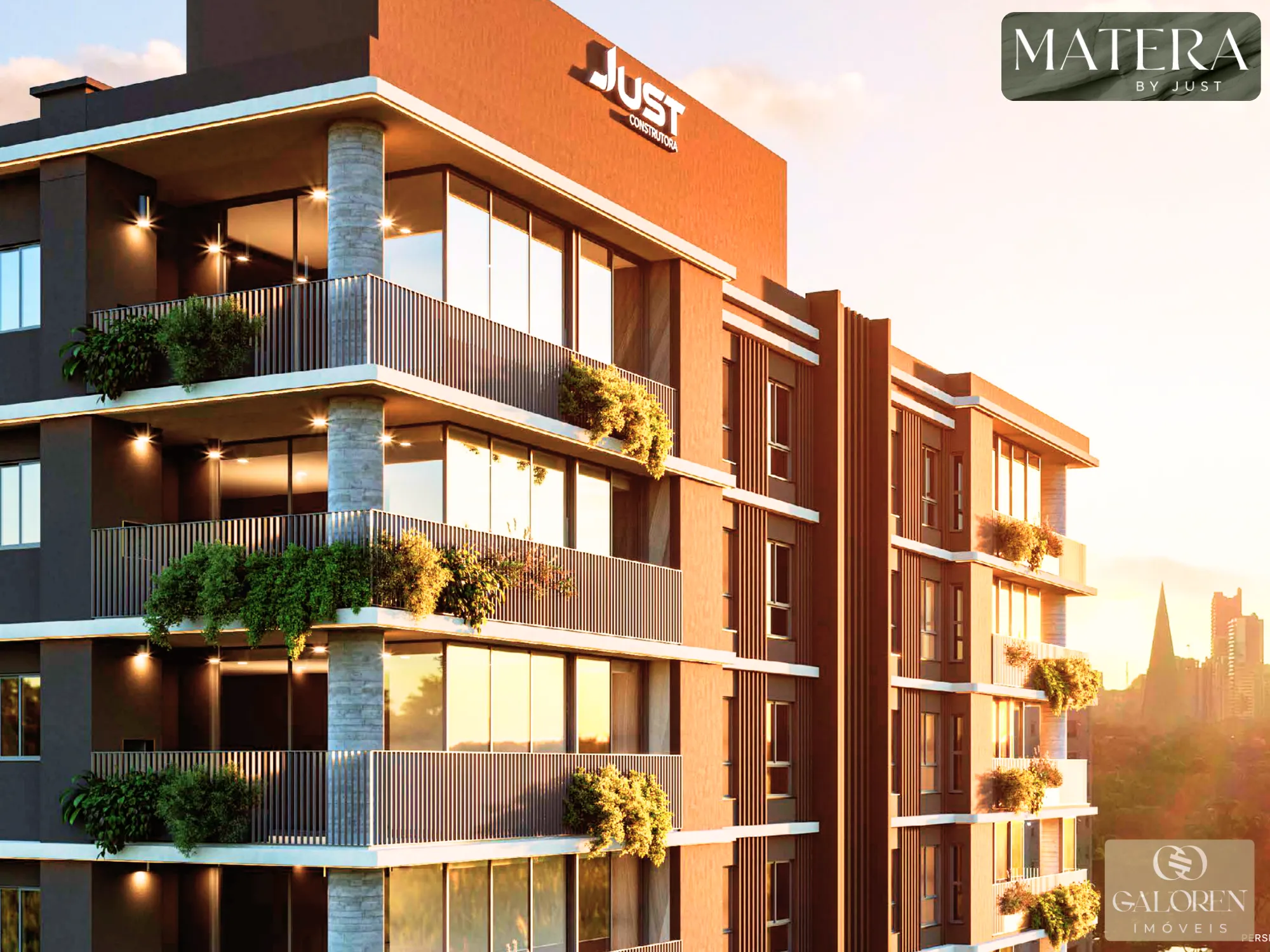 MATERA by Just | 107 m2 | 3 Dorm. sendo 01 suite | 2 Vagas | Zona 03 | Entrega Maio 2028