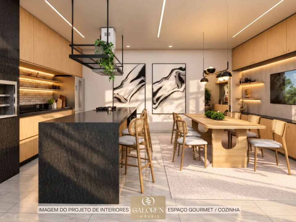 Imagens do imóveis CASA NOVA ALTO PADRÃO | 185 m2 | 3 Suites | Piscina | Jd Guaporé Maringá - PR