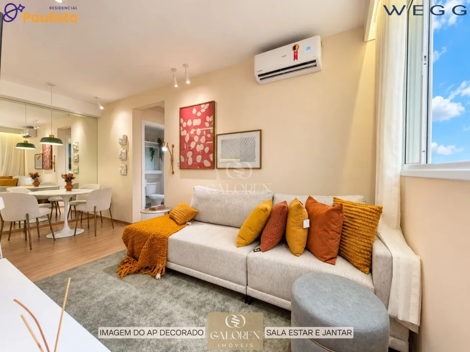 Imagens do imóveis Apartamento 2Q | 52 m2 | MCMV |  Entrada em 48x | Pronto em Junho/2028 | Jd Paulista - Maringá - PR