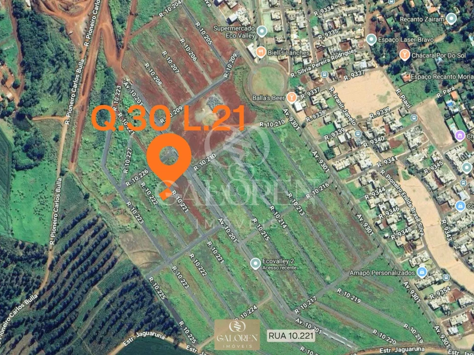 Terrenos a venda | Construa Até 2 Casas | 300m² no Ecovalley II | 16 Min da Catedral de Maringá