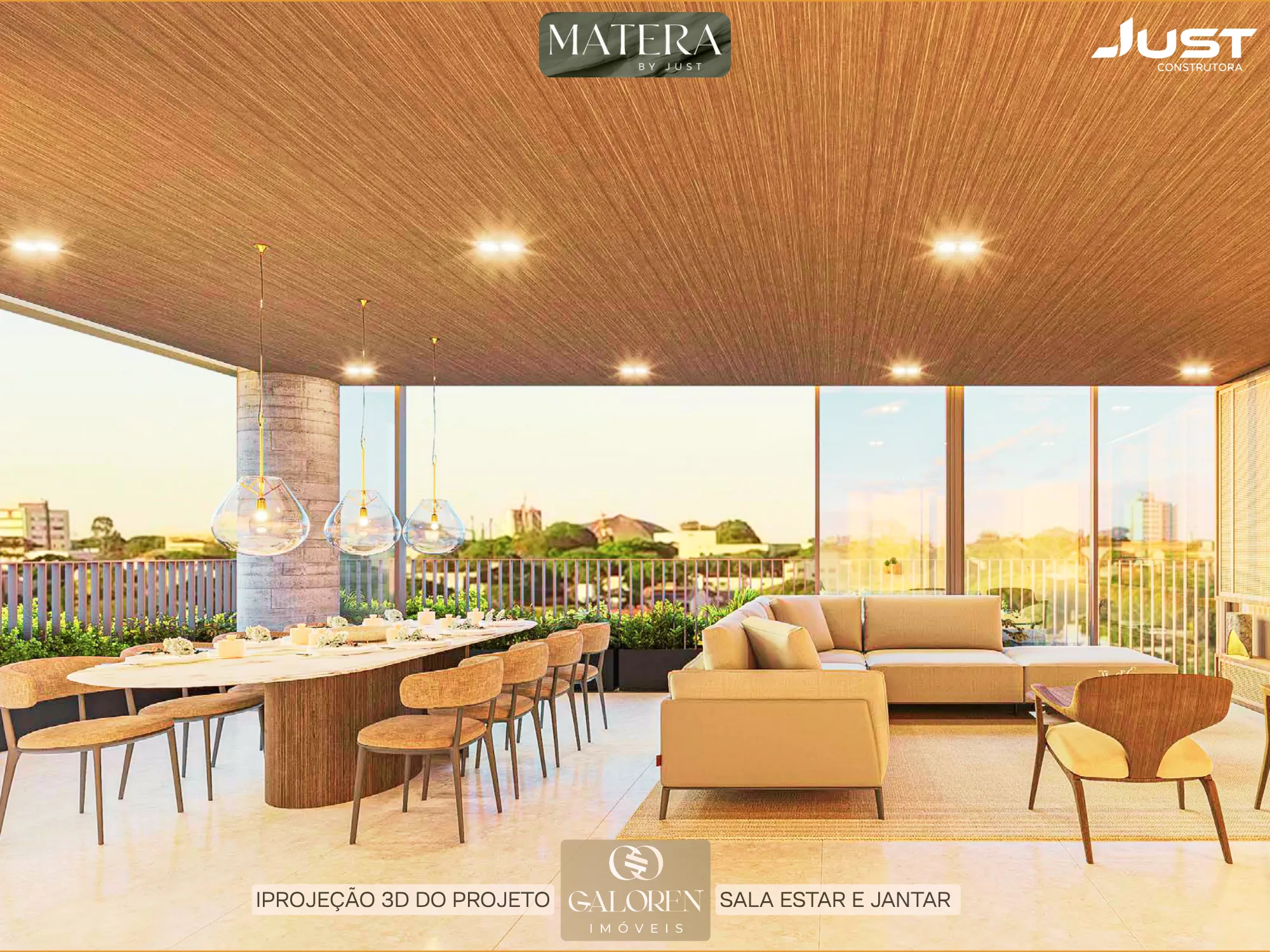 MATERA by Just | 107 m2 | 3 Dorm. sendo 01 suite | 2 Vagas | Zona 03 | Entrega Maio 2028