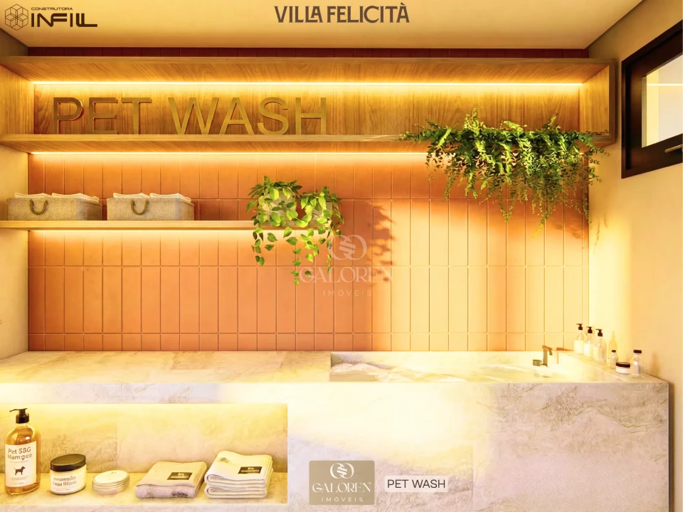 VILLA FELICITÀ | Apartamentos 2Q, 3Q com 1 suite e Studios 1Q com suite na Zona 03 | AIRBNB | Lançamento